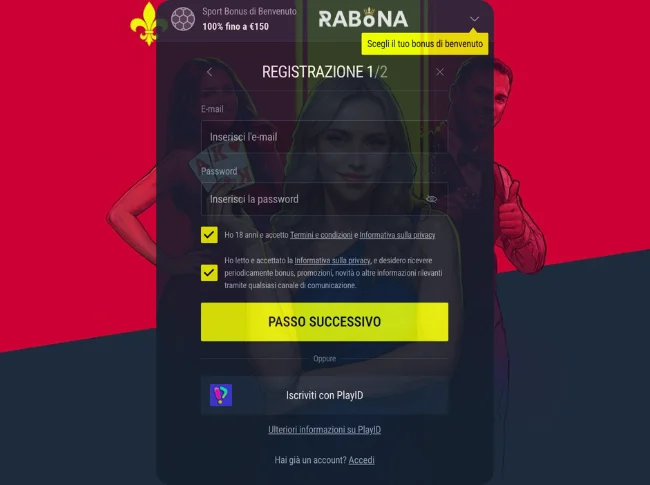 Rabona casino login